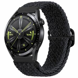 BStrap Braid Nylon remienok na Samsung Galaxy Watch 3 41mm, black (SSG034C0201) vyobraziť