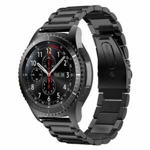 BStrap Stainless Steel remienok na Huawei Watch GT 42mm, black (SSG007C0102) vyobraziť