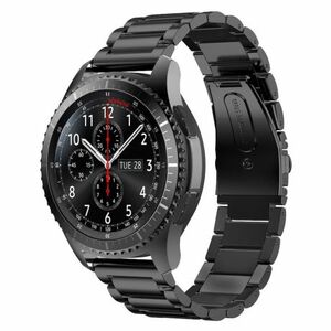BStrap Stainless Steel remienok na Huawei Watch GT/GT2 46mm, black (SSG007C0112) vyobraziť