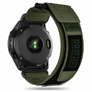 Tech-Protect Scout remienok na Garmin Fenix 5 / 6 / 6 Pro / 7, military green vyobraziť