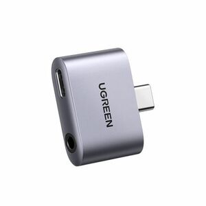 Ugreen CM231 adaptér USB-C / 3.5mm mini jack, šedý (70311) vyobraziť