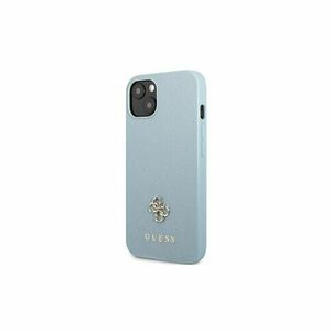Guess case for iPhone 13 Pro / 13 6, 1" GUHCP13LPS4MB blue Saffiano 4G Small Metal Logo vyobraziť
