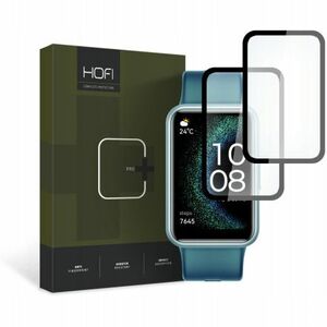 HOFI Hybrid 2x ochranné sklo na Huawei Watch Fit SE, čierne vyobraziť