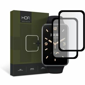 HOFI Hybrid 2x ochranné sklo na Xiaomi Smart Band 7 Pro, čierne vyobraziť