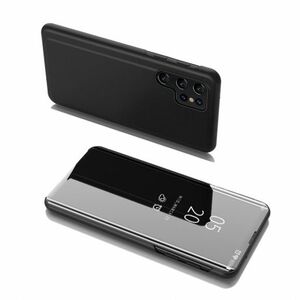 MG Clear View knižkové puzdro na Samsung Galaxy S22 Ultra, čierne vyobraziť