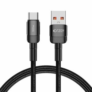 Tech-Protect Ultraboost Evo kábel USB / USB-C 100W 5A 1m, čierny vyobraziť