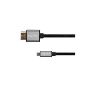 Kábel KRUGER & MATZ KM1238 Basic HDMI / micro HDMI 1, 8m vyobraziť