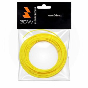 3DW - ABS filament 1, 75mm žltá, 10m, tlač 220-250°C vyobraziť