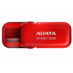 ADATA Flash Disk 32GB UV240, USB 2.0 Dash Drive, červená vyobraziť