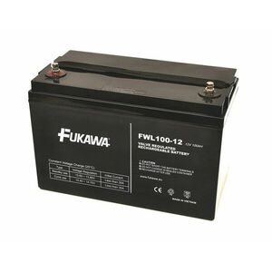 Akumulátor FUKAWA FWL100-12 (12V 100Ah živ. 10 rokov) vyobraziť