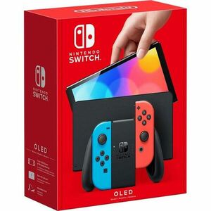 Nintendo Switch (OLED model) neon red&blue set vyobraziť