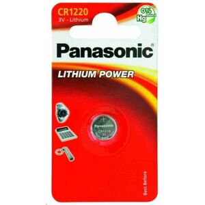 PANASONIC Lítiová batéria (gombíková) CR-1220EL/1B 3V (Blister 1ks) vyobraziť