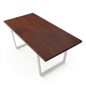 Blumfeldt Bearsdon Jedálenský stôl | moderný podkrovný stôl s povrchom z preglejky | 180 x 90 cm | teakový vzhľad | do kuchyne a jedálne | spĺňa európske normy vyobraziť