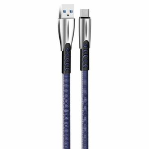 COLORWAY KABEL USB TYPE-C (ZINK ALLOY) 2.4A 1M, BLUE (CW-CBUC012-BL) vyobraziť