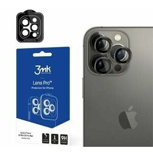 3mk ochrana kamery Lens Protection Pro pre Apple iPhone 15 Pro Max, Graphite vyobraziť