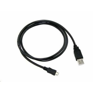 C-TECH kábel USB 2.0 AM/Micro, 2m, čierny vyobraziť