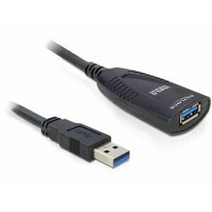 Delock USB 3.0 predlžovací kábel A/A, samec/samica, dĺžka 5m s aktívnym zosilnením vyobraziť