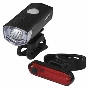 Emos LED predné + zadné nabíjacie svietidlo na bicykel P3923, 90 lm vyobraziť