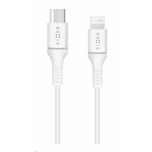 FIXED dátový a nabíjací kábel, USB-C -> Lightning (MFI), podpora PD, 60 W, dĺžka 2 m, biela vyobraziť