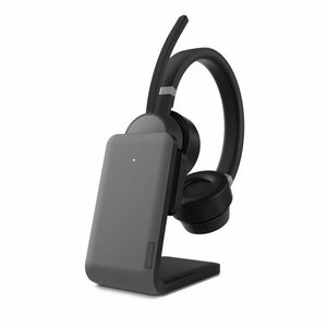 Lenovo slúchadlá "GO" bezdrôtový ANC s nabíjacou stanicou - čierny vyobraziť