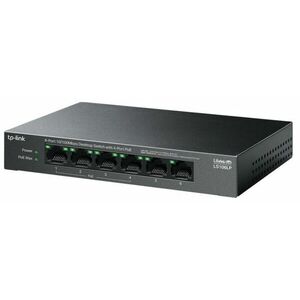 TP-Link LS106LP Switch 2x LAN, 4x LAN s PoE, 41W vyobraziť