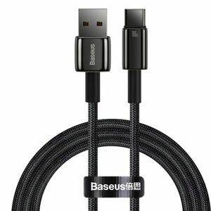 Baseus Tungsten kábel USB / USB-C 100W 1m, čierny (CAWJ000001) vyobraziť