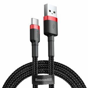 Baseus Cafule kábel USB / USB-C Quick Charge 3.0 2m, čierny/červený vyobraziť