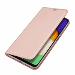 DUX DUCIS Skin Pro knižkové kožené puzdro na Samsung Galaxy A13 5G, ružové vyobraziť
