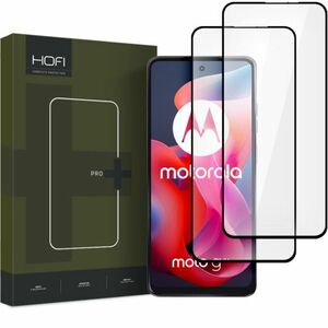 HOFI Glass Pro Full Screen 2x ochranné sklo na Motorola Moto G24 / G24 Power / G04, čierne vyobraziť