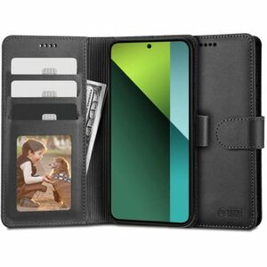 Tech-Protect Wallet knižkové puzdro na Xiaomi Redmi Note 13 Pro 5G / Poco X6 5G, čierne vyobraziť