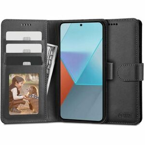 Tech-Protect Wallet knižkové puzdro na Xiaomi Redmi Note 13 4G, čierne vyobraziť