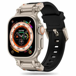 Tech-Protect Delta Pro remienok na Apple Watch 42/44/45/49mm, black / titanium vyobraziť