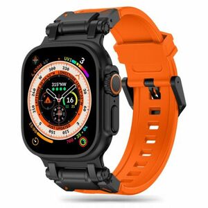 Tech-Protect Delta Pro remienok na Apple Watch 42/44/45/49mm, orange / black vyobraziť