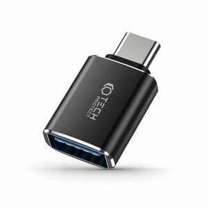 Tech-Protect Ultraboost adaptér USB-C / USB OTG, čierny vyobraziť