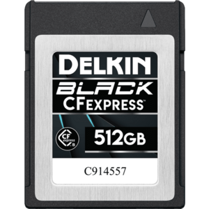 Delkin CFexpress Typ B BLACK R1645/W1405 512GB vyobraziť