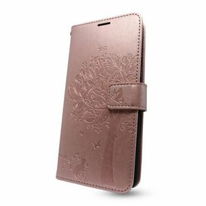 Puzdro Mezzo Book Samsung Galaxy A42 A426 5G vzor strom - zlato ružové vyobraziť