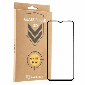 Tactical Glass Shield 5D sklo pro Vivo Y01 Black vyobraziť