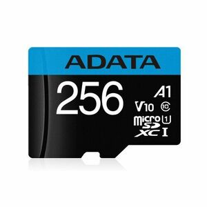 MicroSDXC karta A-DATA 256GB UHS-I 100/25MB/s + adaptér vyobraziť