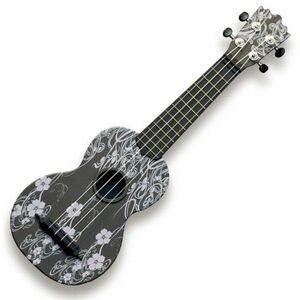 Pasadena WU-21F7-BK Sopránové ukulele Floral Black vyobraziť