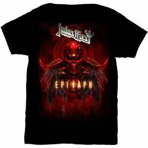 Judas Priest Tričko Epitaph Red Horns Black M vyobraziť