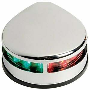 Osculati Evoled Bicolor navigation light polished Stainless Steel body vyobraziť