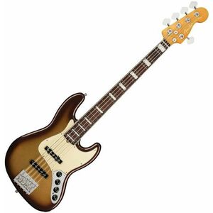 Fender American Ultra Jazz Bass V RW Mocha Burst vyobraziť
