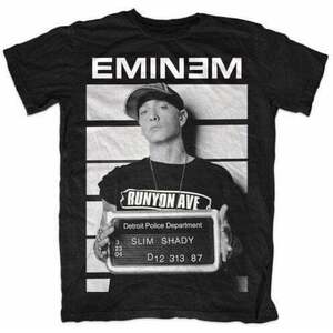 Eminem Tričko Unisex Arrest Unisex Black L vyobraziť