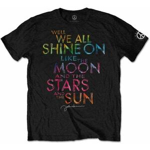 John Lennon Tričko Shine On Black 2XL vyobraziť