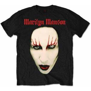 Marilyn Manson Tričko Unisex Red Lips Black M vyobraziť