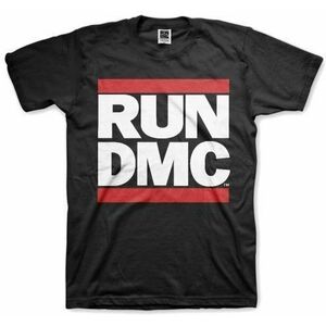 Run DMC Tričko Logo Black M vyobraziť