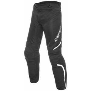 Dainese Drake Air D-Dry Black/Black/White 48 Štandard Textilné nohavice vyobraziť