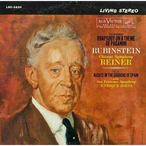 Arthur Rubinstein - Rachmaninoff: Rhapsody on a Theme of Paganini/Falla: Nights in the Gardens of Spain (LP) vyobraziť