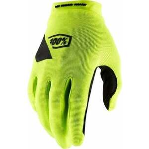 100% Ridecamp Gloves Fluo Yellow S Cyklistické rukavice vyobraziť