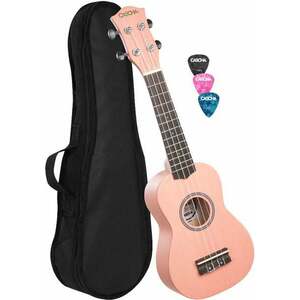 Cascha HH 3968 Sopránové ukulele Pink vyobraziť